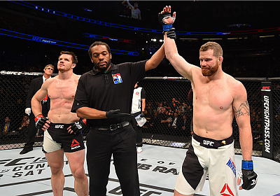 CB Dollaway and Nate Marquardt 